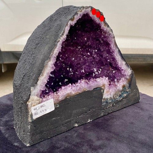 Ametista naturale 5lb geode - ametista,