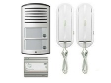 Bticino 366821 Kit Audio Citofonico Bifamiliare 2 FILI Linea 2000 citofono 