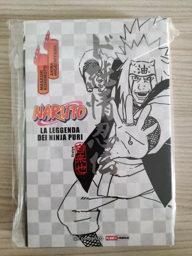 Romanzo naruto leggenda dei - romanzo,