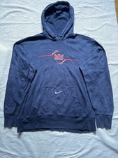 Nike Missouri Valley Conference Hoodie, Large, Navy Blue Vintage Travis Scott