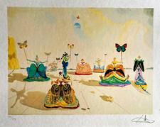 Salvador Dalì Litografia COA originale firmata op numerata a mano Dali-