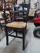 Sedie classiche con seduta in paglia