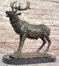 Statua In Bronzo Reale Su