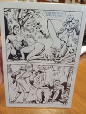 Tavola original comic art