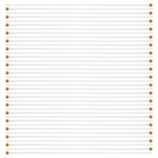  50 Pcs Aste Per Bandiere Da