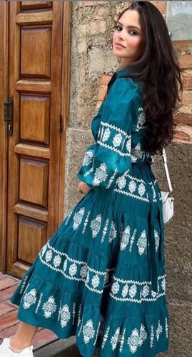 Maxi abito midi - , zara