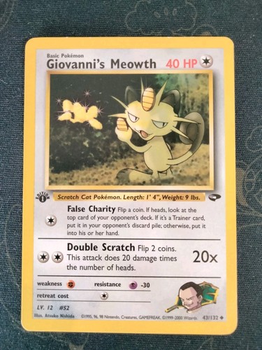 Giovanni meowth ed - giovanni's,