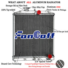 Rangée radiateur pour honda - 3,