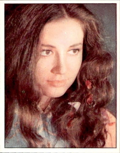 Figurina cantanti panini - panini, 1972
