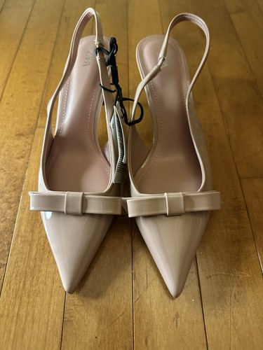 Scarpe zara con tacco fiocco - e,