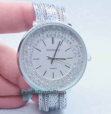 Orologio da polso donna Ottaviani al quarzo tempestato di Swarovski semirigido