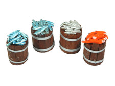 Tinozza con Pesce Cm 2x3h -