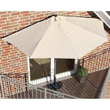 Ombrellone Mezzaluna a parete