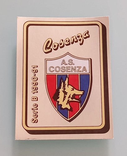 Cosenza scudetto figurine - cosenza,