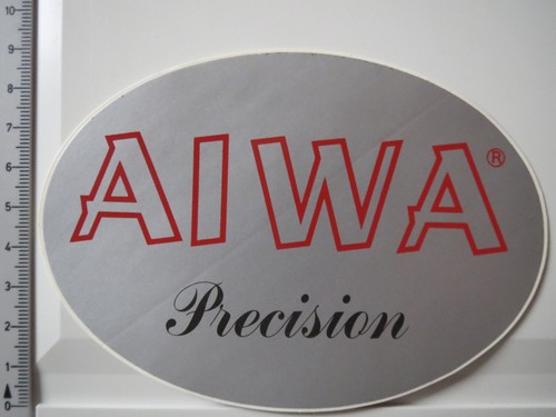 Adesivo sticker aiwa precision - adesivo,