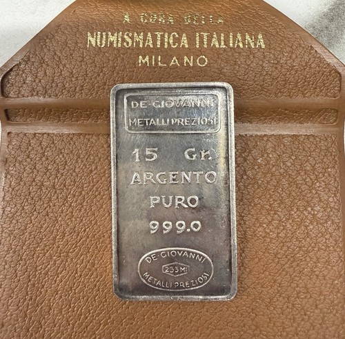 Lingote plata 999 silver - lingote,