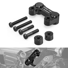 Black Handlebar Riser Bracket