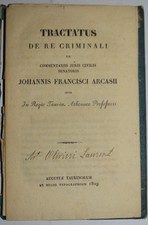 DIRITTO CRIMINALE - ediz. 1829