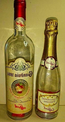 Rare bottiglie vetro - di,