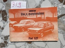 Libretto uso e manutenzione FIAT 127 Super/Special - 02/1981 - Originale