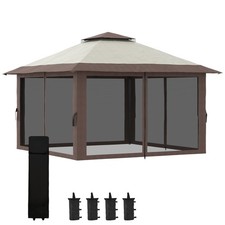 Outsunny Gazebo 4x4 Pieghevole