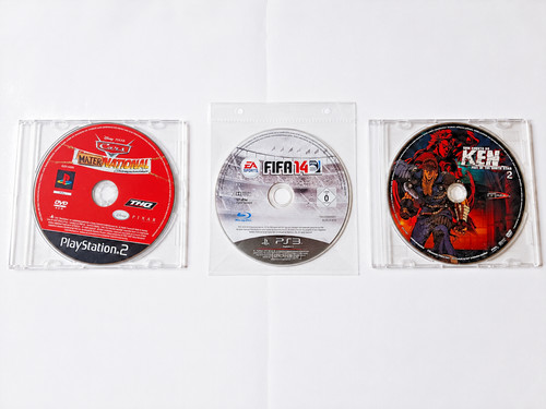 Lot disques seuls - ps2, ps3