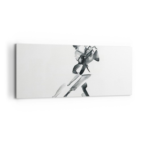 Quadro tela 100x40cm tango - quadro,