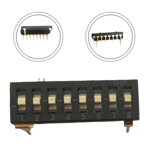Dip switch bit - 8,