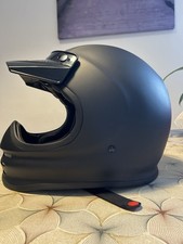 casco moto Vintage Cafe Racer , integrale scrambler