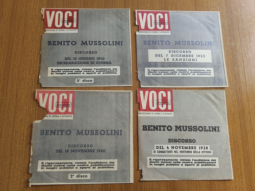 Discorsi benito mussolini - discorsi, di
