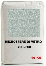 GRANIGLIA SACCO 10 KG MICROSFERE DI VETRO PER CABINA SABBIATRICE GRANA 200 - 300