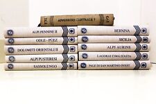 Guida Dei Monti D'Italia 11 Libri Collezione Club Alpino Touring Club Rari