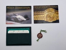 ROLEX DAYTONA 16520 16523 16528 PORCELLANA FLOATING ANNO 1990 SET LINGUA USA 