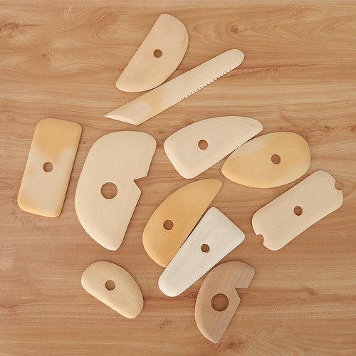 Pezzi legno di - pezzi, argilla