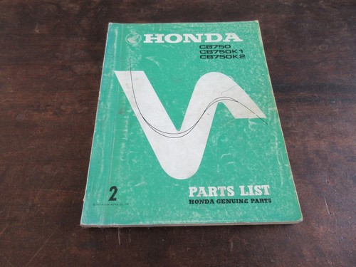 Elenco ricambi honda cb750 - ricambi,