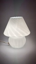 Lampada Swirl Fungo In Vetro Di Murano