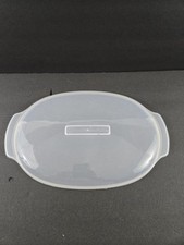 KitchenAid W10660052 Coperchio Vaporiera per Microonde SOLO Trasparente Oblungo 12x8