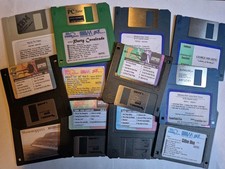 Collezione floppy disk file