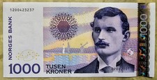 NORVEGIA 1000 corone Tusen