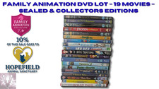 19 Family Animation DVD Lot