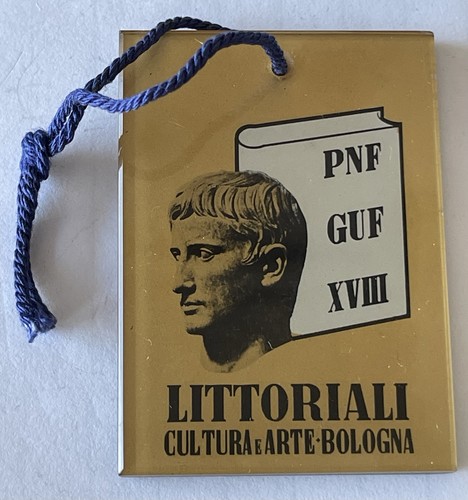Medaglia pnf guf littoriali - guf,