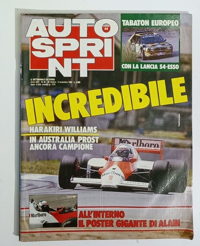94347 autosprint 1986 xxvi - autosprint,