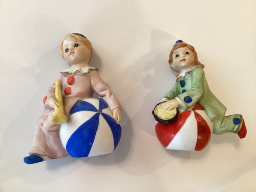 Clown vintage capodimonte - clown,