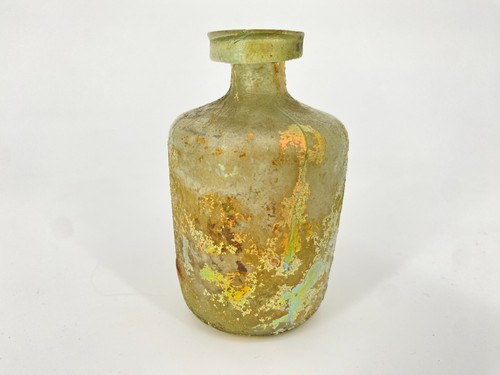 Bottiglia vetro romana - vetro, vaso
