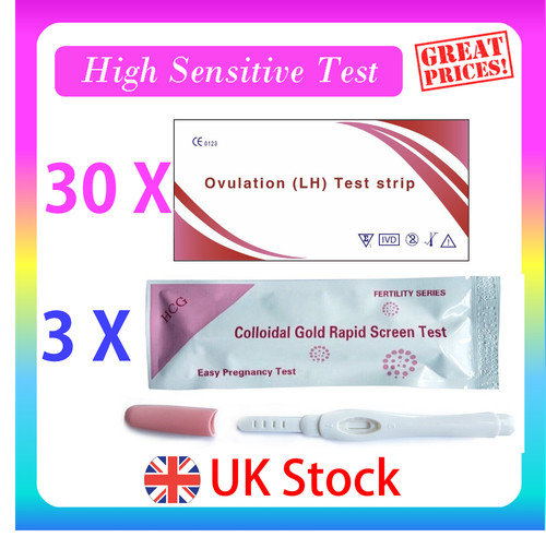 Test ovulazione 3 kit - ovulazione, +