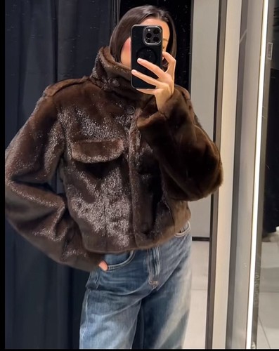 Giacca bomber zara corta - giacca,