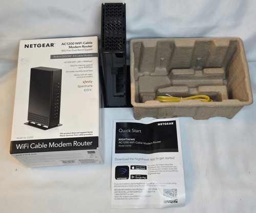 Netgear modem via cavo - modem, con