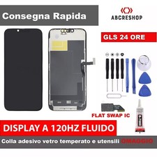 DISPLAY LCD SOFT OLED 120hz ORIGINALE APPLE IPHONE 13 PRO MAX TOUCH SCREEN VETRO