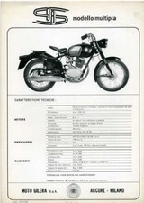 Gilera 98 SS Multipla depliant