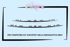 KIT MODANATURE GRIGLIA RADIATORE CROMATE PER PEUGEOT 308 ALLURE 2013-2017